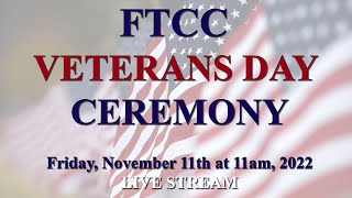 FTCC Veterans Day Ceremony