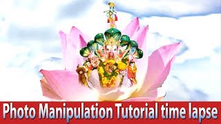 Ganesh chaturdhi special gimp photo manipulation tutorial time lapse screenshot 4