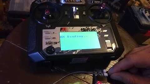Flysky FS-i6X -  from Banggood  Does not bind, Transmitter problam