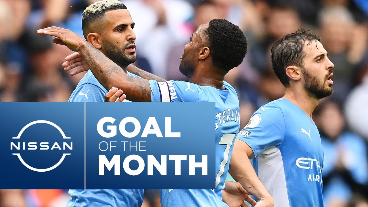 AUGUST GOALS OF THE MONTH | 21/22 | Rodri, Mahrez & Jesus