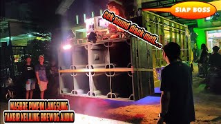 Download lagu Detik detik brewog berangkat takbiran dan Cek sound di depan rumah Masbre