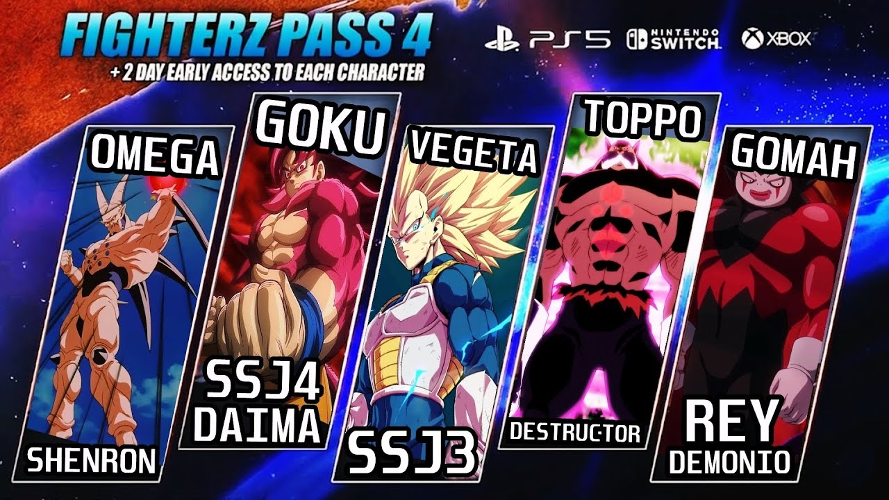 Fighterz Launch Roster QUIEREN REVIVIR FIGHTERZ ¿Nuevos Personajes en Season 4? - YouTube