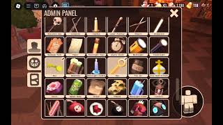 Halloween Update! Admin Panel Item Showcase! | DOORS BUSTER