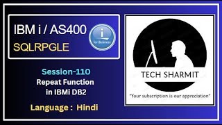 repeat function in db2 sql | SQLRPGLE | ibmi training | sqlrpgle as400 | ibm db2 function