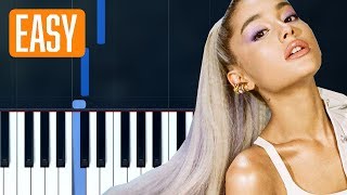 Ariana Grande - "breathin" 100% EASY PIANO TUTORIAL chords