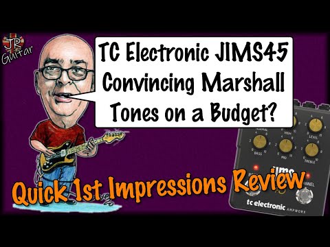 TC Electronic JIMS45 Pedal - 1st Impressions - YouTube