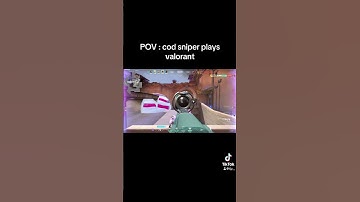POV : cod sniper plays valorant #valorant #pov #valorantclips #cod #live #shorts #tiktok #shortvideo