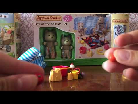 РАСПАКОВКА НАБОРОВ НА МОРЕ 1 часть!! Day at the Seaside Set unboxing/review N&N sylvanian stories✨