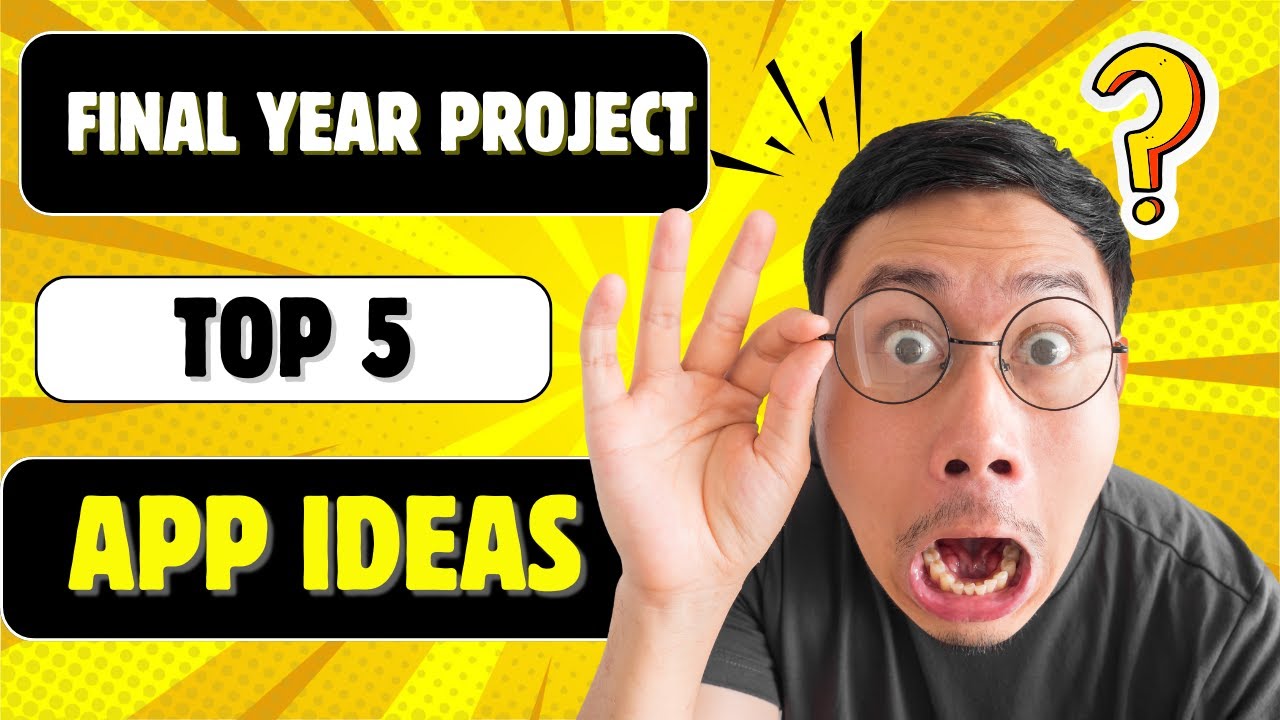 🚀 Top 5 Mobile Application Final Year Project Ideas for 2025 | # ...