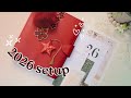2026 planner setup - featuring a possibly rare (??) Filofax Calipso!