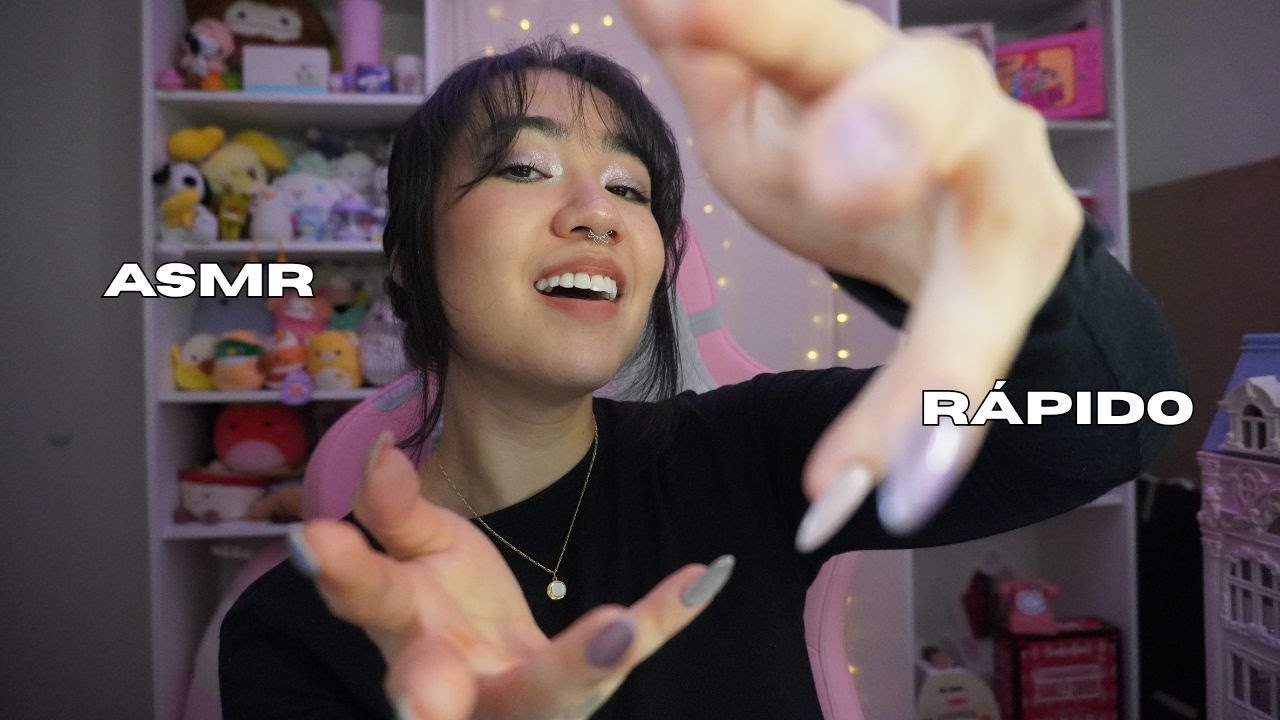 Esse ASMR é HIPNOTIZANTE ‼️ (sons de boca com toques na tela rápido)