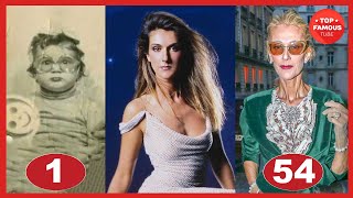 Celine Dion Transformation ⭐ From 1 To 54 Years Old