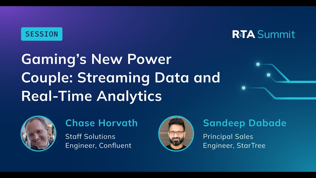Новая мощная пара в игровой индустрии: потоковые данные и аналитика в реальном времени.