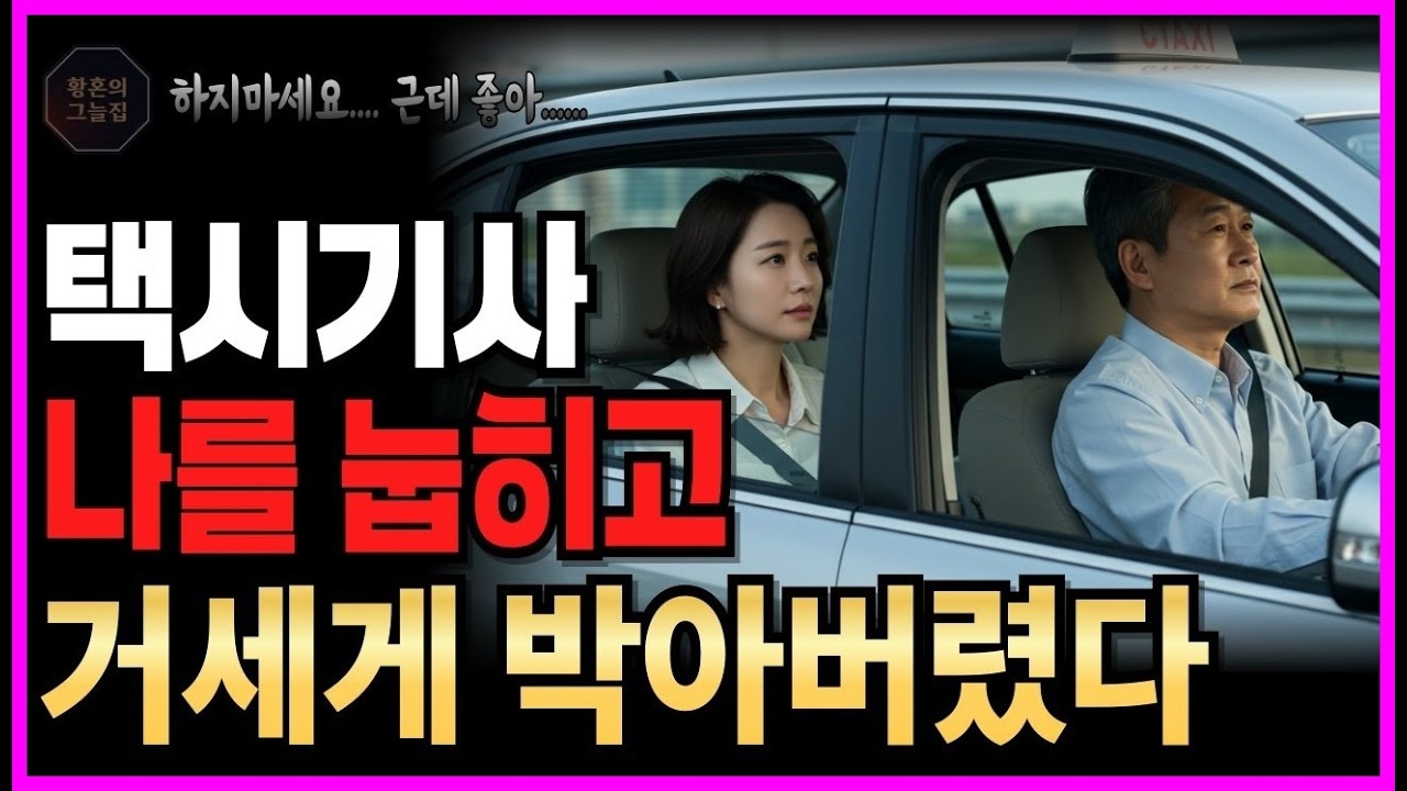 말할 수 없던 이야기, 그날 밤의 고백 《목적지가 없는 택시기사와 손님》