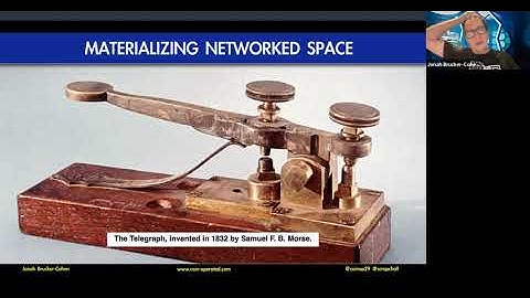 Design Tech Fall 2022 Lecture Series: Jonah Brucker-Cohen presents Critical Networked Experience