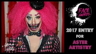 NYX FACE AWARDS 2017 ENTRY: Glamor Clown Makeup Tutorial