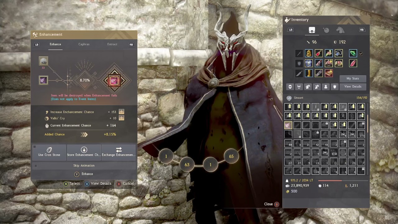 PEN TUNGRAD BELT V | Black Desert Online | Enhancing Pen Accessory