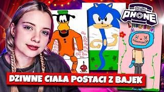 NAJLEPSZE POŁĄCZENIA POSTACI z BAJEK w DZIWNE CIAŁO GARTIIC PHONE 🫢🧑‍🎨