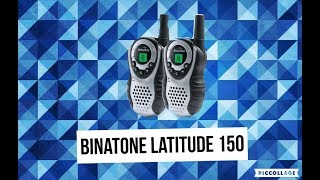 Binatone Latitude 150 Walkie Talkie REVIEW AND WALKTHROUGH