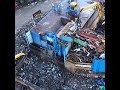 The MASSIVE Shear Machine at Bradford Waste Traders | MOROS HP1100 #scrapyard #scrapmetal #recycling