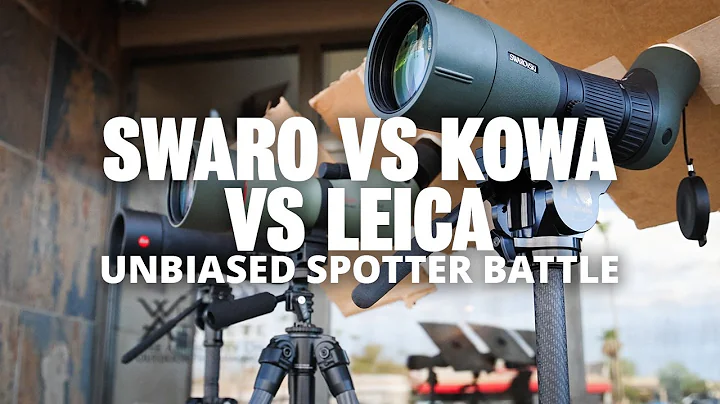 85mm (ish) Spotting Scope Comparison | Swarovski vs Kowa vs Leica