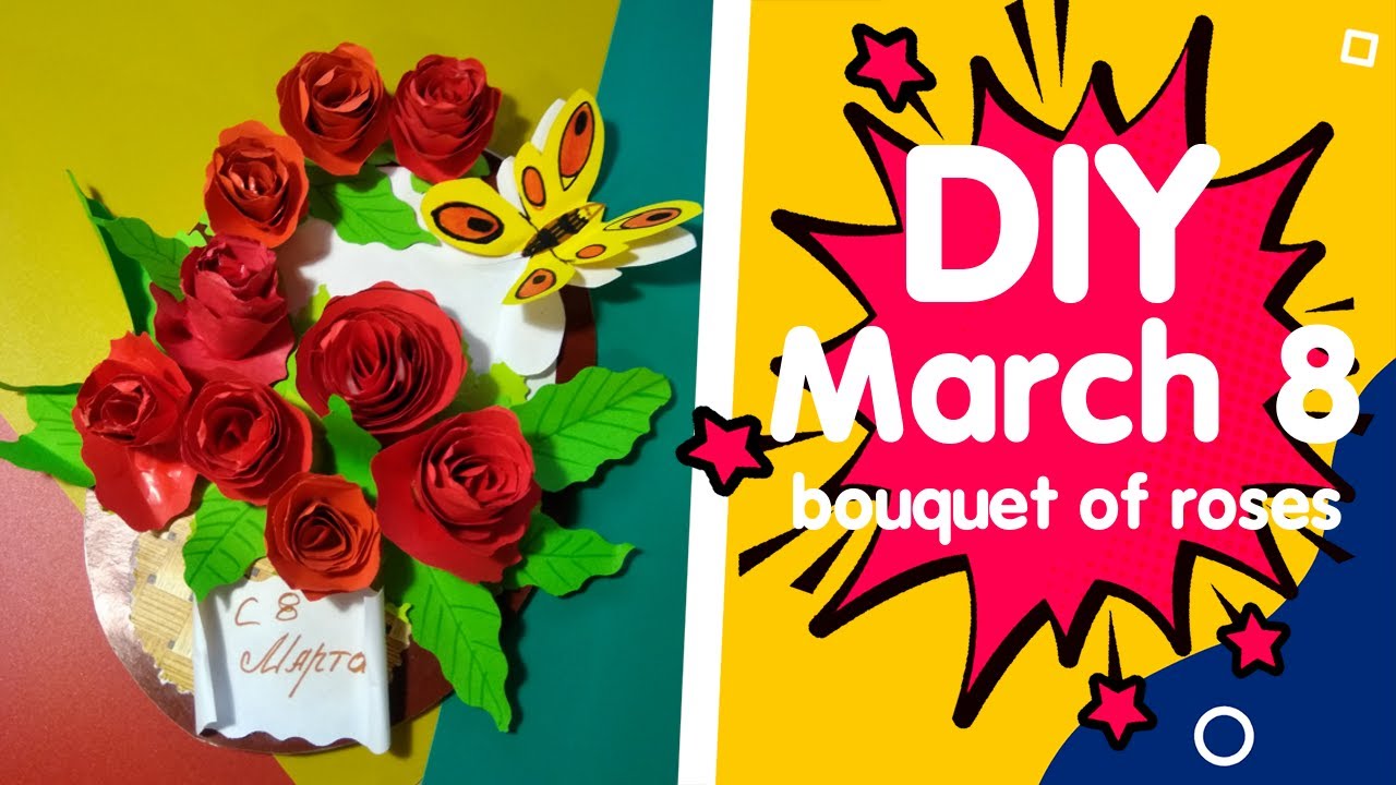 DIY gift for March 8 for mom, beloved or friend.♥ Подарок на 8 марта маме, любимой или подруге.♥