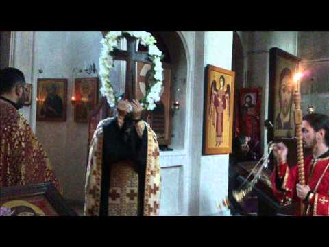 დეკანოზი თეოდორე (გიგნაძე) 2013 ჯვართამაღლების წარგზავნა