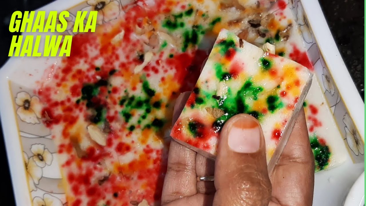 China Grass Halwa | Ghass Ka Halwa | Agar Agar Halwa | Ammi's Secret Recipes