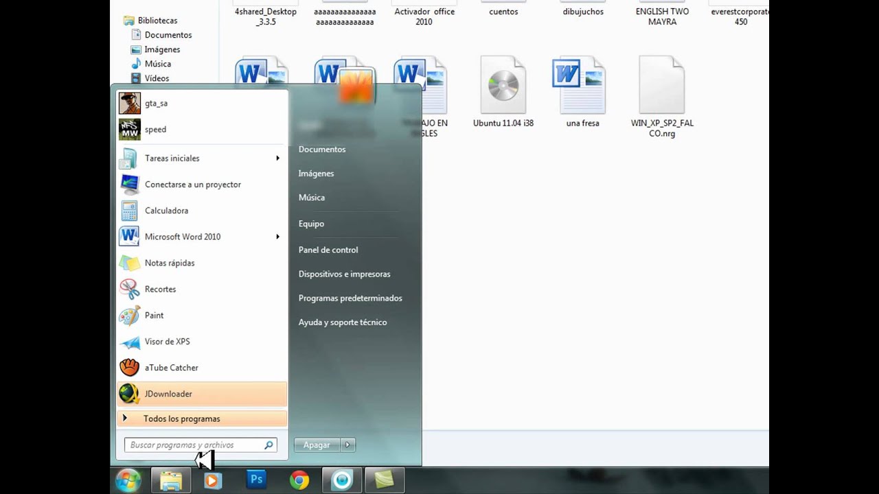 Como Desocultar Carpetas En Windows 7