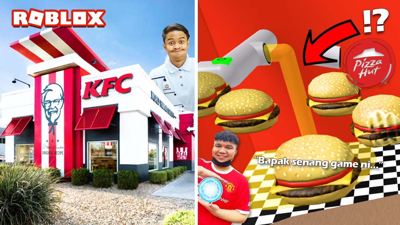 OOHAMI Kau Rasa KFC Atau Pizza? Pilih Satu je 😋 | Roblox - (Malaysia)