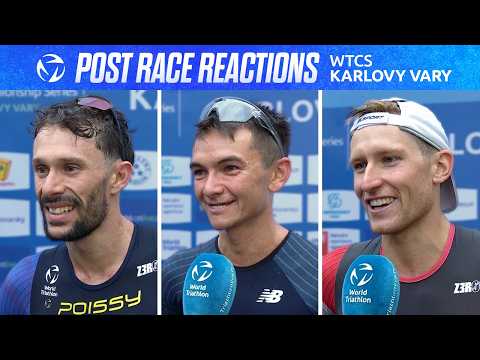 Post-Race Reactions - Mens  |  WTCS Karlovy Vary