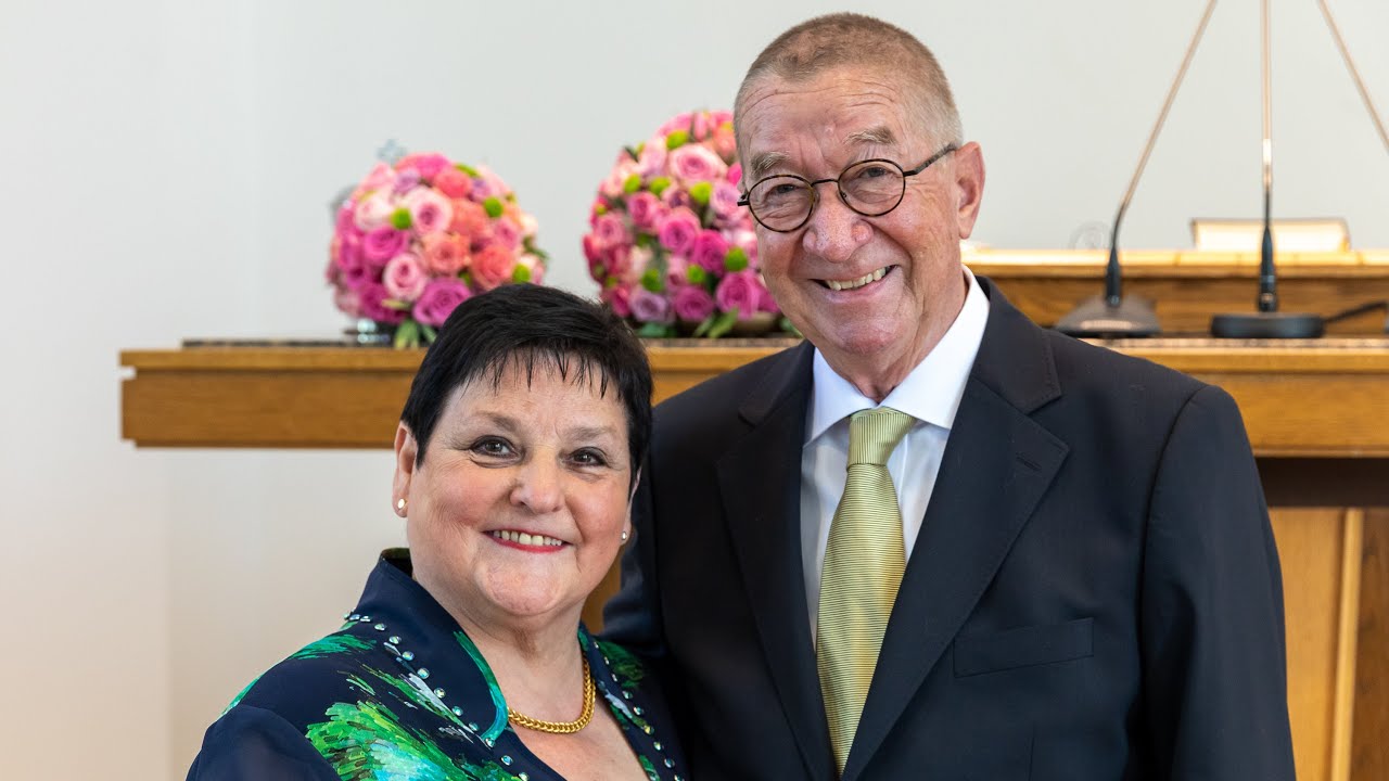 Goldene Hochzeit von Bezirksapostel i.R. Armin Brinkmann und seiner Frau am 30. Mai 2021 in Goldene Hochzeit von Bezirksapostel i.R. Armin Brinkmann und seiner Frau am 30. Mai 2021 in