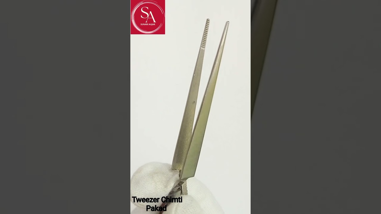 Jewellery Tools Sunari Aujar Tweezer Chimti Pakad jewellery 