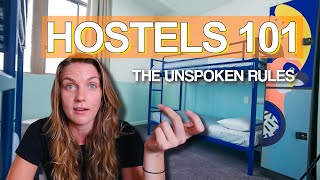 WATCH THIS before you stay in a HOSTEL for the first time | Tips for beginners