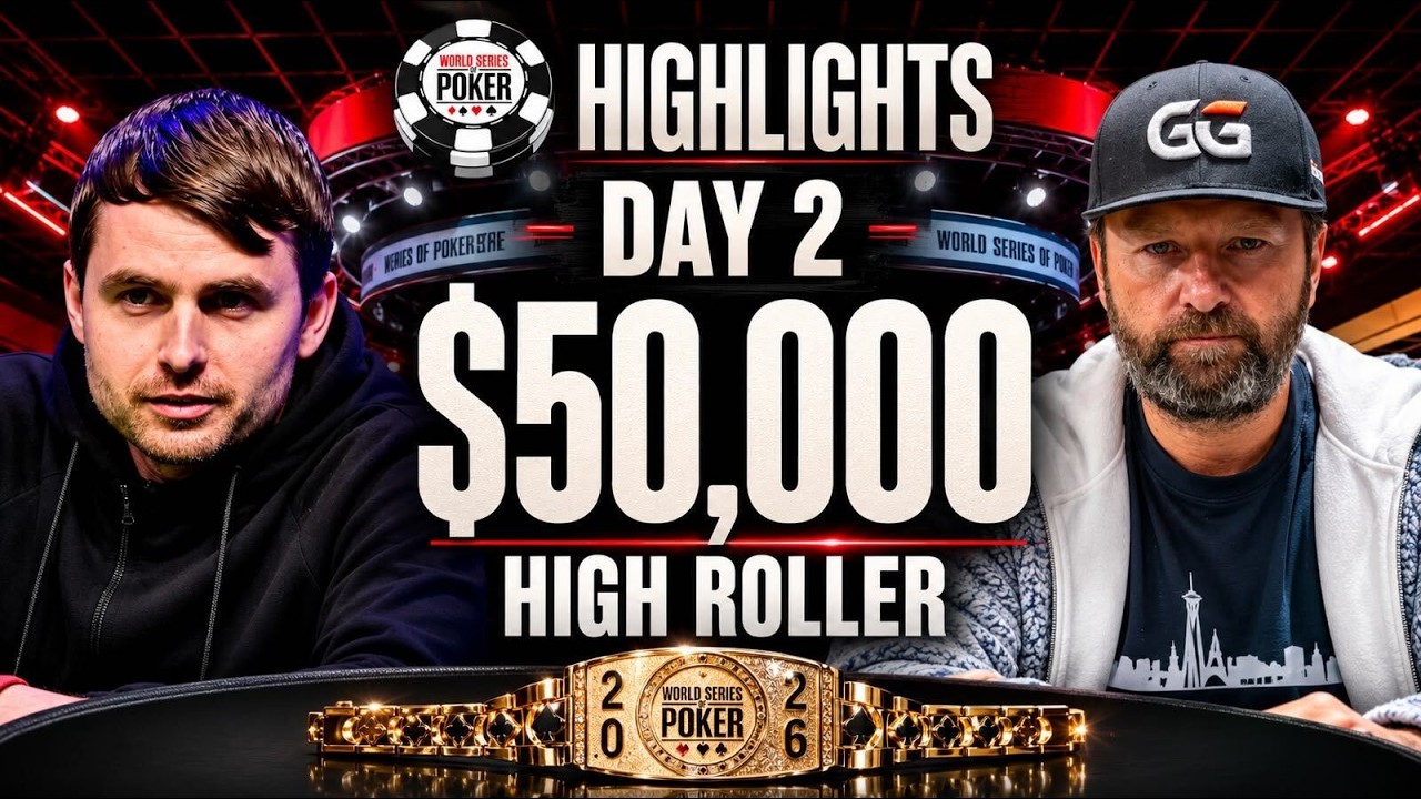 HIGHLIGHTS | $50,000 High Roller | Day 2 - YouTube