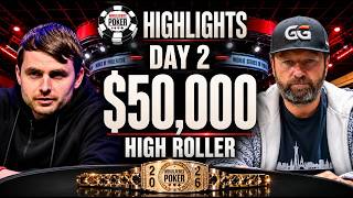 HIGHLIGHTS | $50,000 High Roller | Day 2