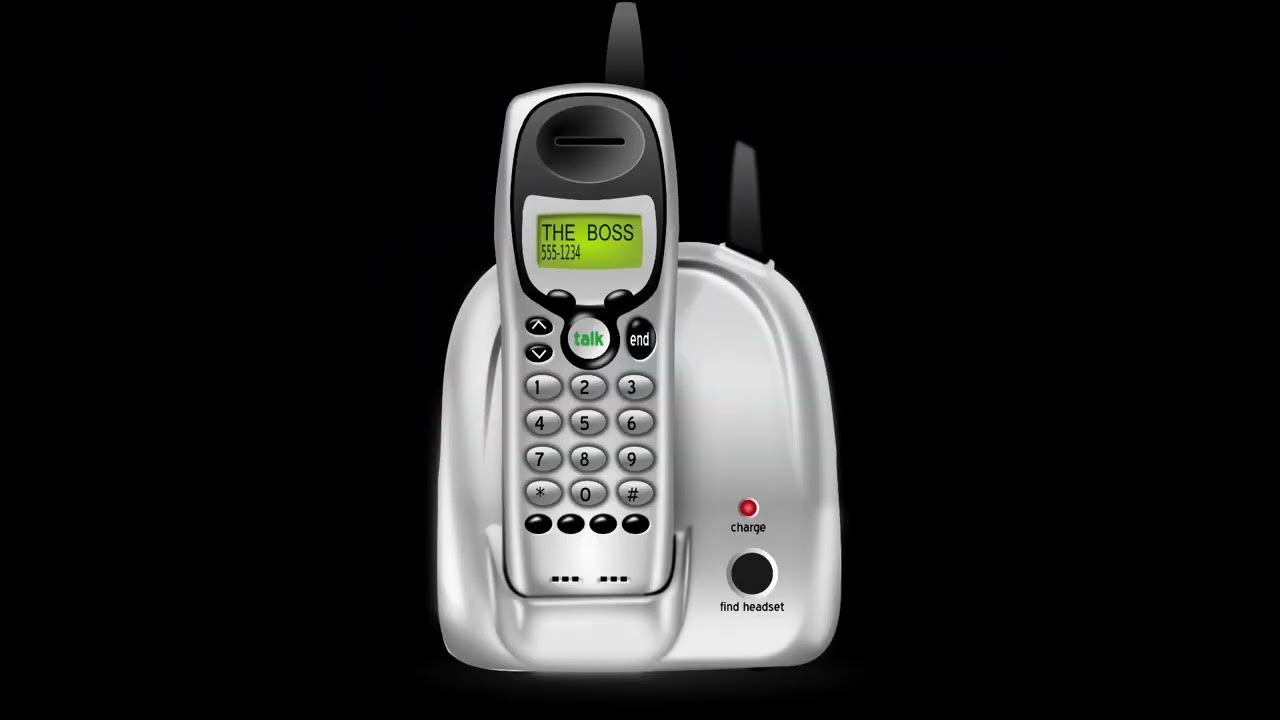 Digital Cordless Phone Ringing Sound Effect YouTube
