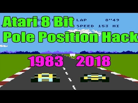 New Pole Position Hack for Atari 8 Bit (Work in Progress)