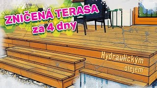 ZNIČENÁ TERASA MUSEL JSEM JI OPRAVIT @ELFSTUDIO