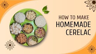 Homemade Cerelac Recipe for Babies | Healthy Weight Gain Baby Food | Dry Fruits &amp; Grains Mix Powder