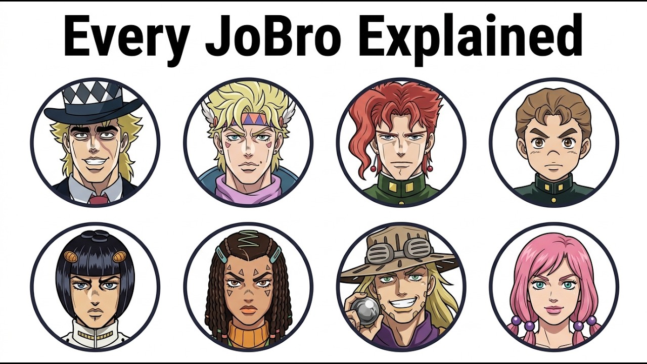 Joboro Every JoBro Explained - YouTube