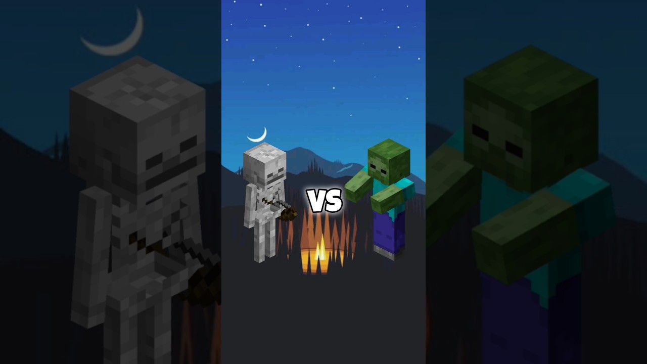 skeleton VS zombie 