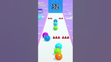 Ball Run 🥎 2048 Infinity Mode New Update Gameplay Part 101