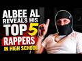 Albee Al Reveals His Top 5 Rappers In High School 👀🔥|| Independent Dope Live