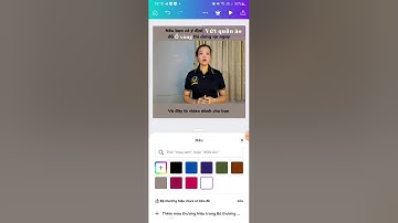 Hướng dẫn cách làm khung hình chữ 2 màu trên  Canva
