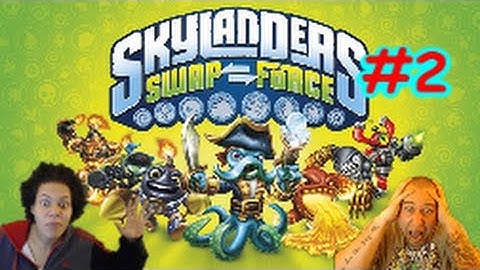 SKYLANDERS swap force : CO-OP walkthrough #2 "MOUNT CLOUDBREAK" part 2