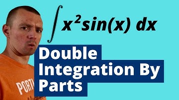 HOW TO INTEGRATION BY PARTS TWICE | Integral of x^2sin(x) using double integration by parts