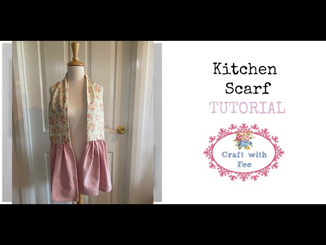 free kitchen scarf pattern