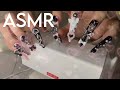 [ASMR]量産型ネイル🎀👼でSR3Dをネイルタッピング&スクラッチング&カチャカチャ✨(耳かき&指かきも！)［SR3D］