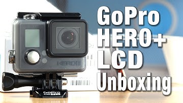 GoPro HERO+ LCD Unboxing and GoPro HERO/GoPro 4 Silver Comparison